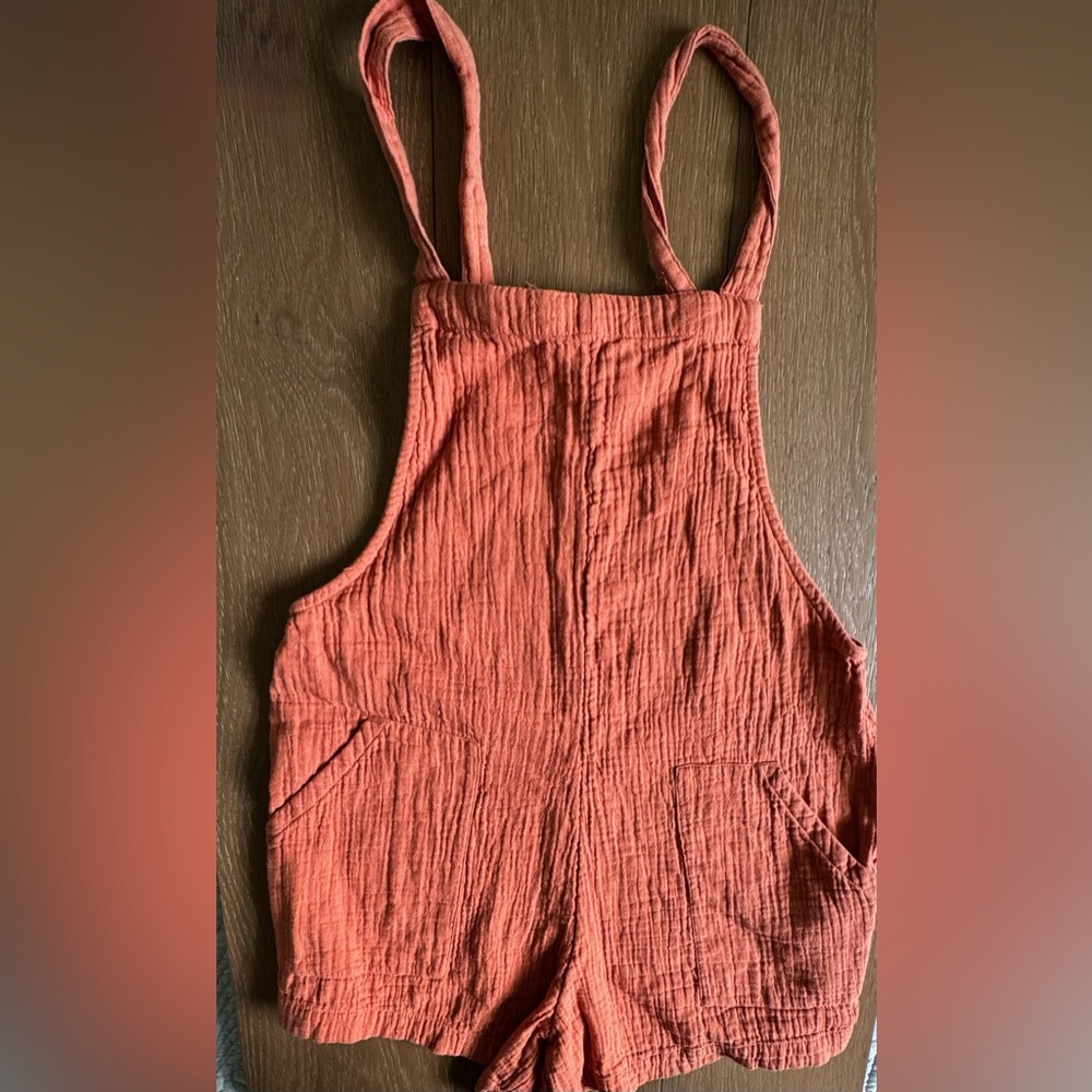 Billabong Rust Jumpsuit